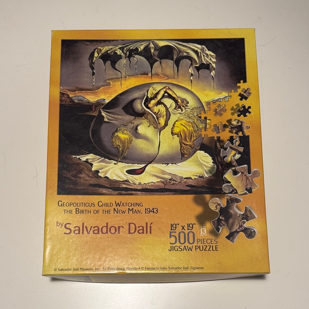 Salvador Dali Museum Geopoliticus Child Watching The Birth Puzzle - 500 Pieces